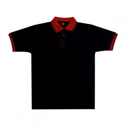 APP0025 Single Jersey T-shirt - Navy/Red