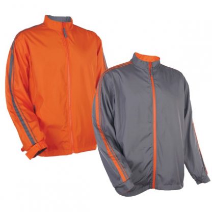 APP0034 Reversible Windbreaker - Orange (P/Grey)