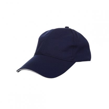 CAP0031 Baseball 6-Panel Cap - Navy (S/White)