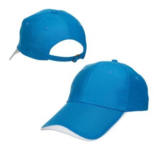 CAP0035 Baseball 6-Panel Cap - Celcom Blue/White