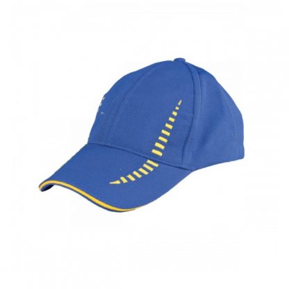 CAP0040 Baseball 6-Panel Cap - Royal/Yellow