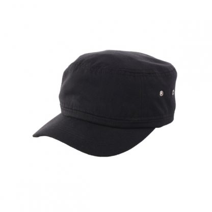 CAP0042 Cotton Cap - Black