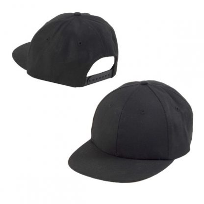 CAP0043 Stylish Cotton Cap - Black