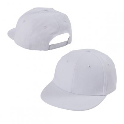 CAP0043 Stylish Cotton Cap - White
