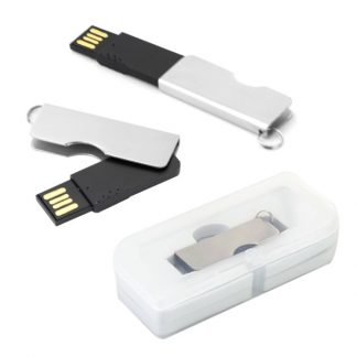IT0515 Swivel Metal USB Drive - 8GB