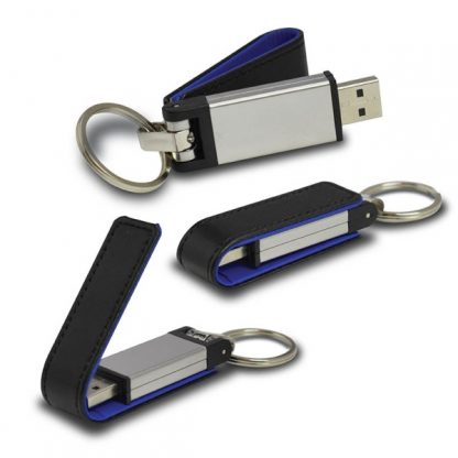 IT0519 PU Leather USB Drive with Key Ring – 8GB