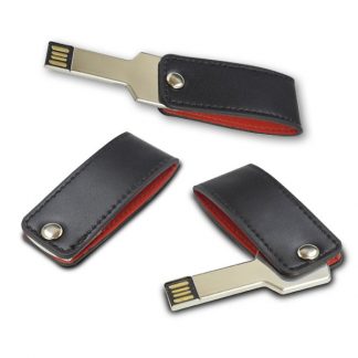 IT0534 PU Leather Swing USB Drive - 8GB