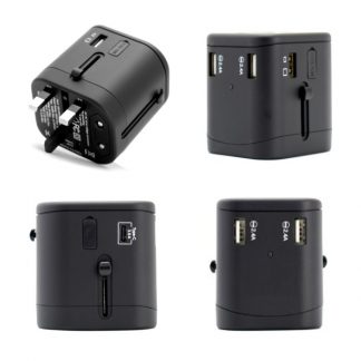 IT0552 Travel Adaptor (3 USB Port + 1 Type-C Port)