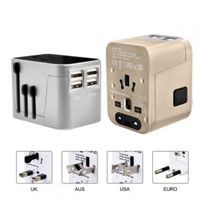 IT0558 Travel Adaptor with 4 USB Port