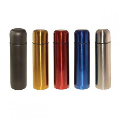MGS0126 Stainless Steel Double Wall Vacuum Flask with PU Pouch - 500ml
