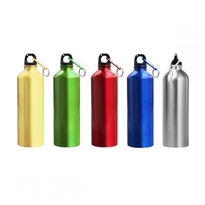 MGS0193 Aluminium Bottle with Carabiner (Metallic Colour) - 500ml