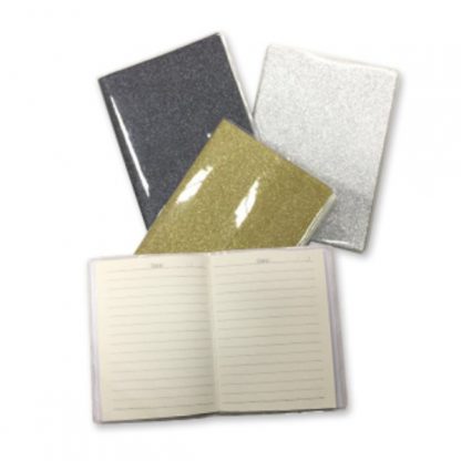STA0626 Shimmering A6 Notebook with PVC Cover