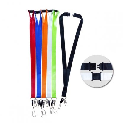 STA0632 20mm Safety Breaker Lanyard with HP & Metal Clip