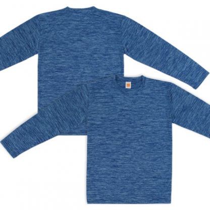 APP0139 Quick Dry Round Neck Long Sleeve T-shirt - Royal