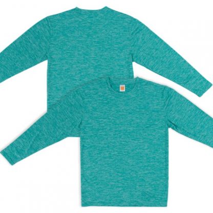 APP0139 Quick Dry Round Neck Long Sleeve T-shirt - Emerald