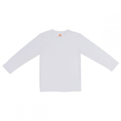 APP0144 Quick Dry Round Neck Long Sleeve T-shirt - White