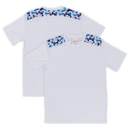 APP0145 Quick Dry Sublimation Printing Round Neck T-shirt - White
