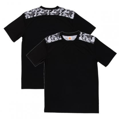 APP0145 Quick Dry Sublimation Printing Round Neck T-shirt - Black