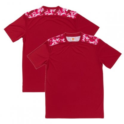 APP0145 Quick Dry Sublimation Printing Round Neck T-shirt - Red