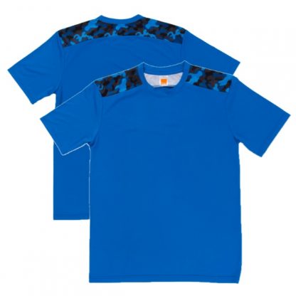 APP0145 Quick Dry Sublimation Printing Round Neck T-shirt - Royal