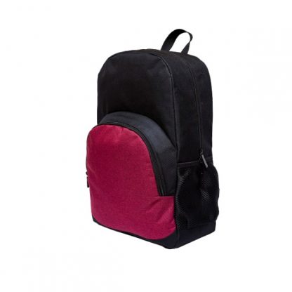 BG0928 Backpack Bag - Maroon/Black