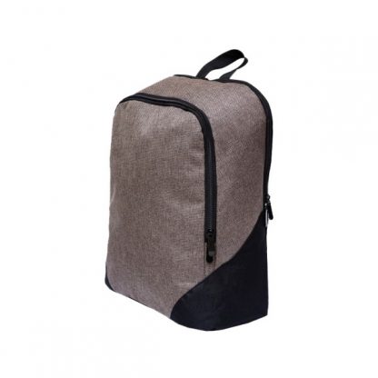 BG0929 Backpack Bag - Brown/Black