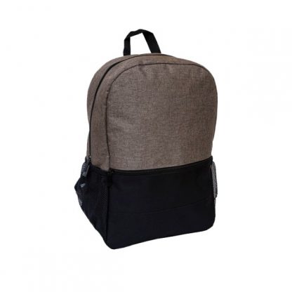BG0930 Backpack Bag - Brown/Black