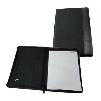 ORN0194 A4 Size Zipper Portfolio with Notepad