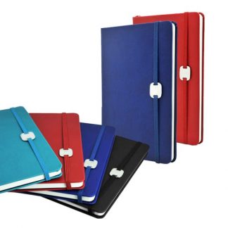 ORN0200 A5 Hard Cover Notebook with Metal Plate