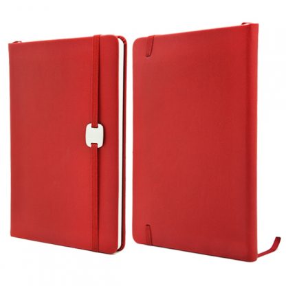 ORN0200 A5 Hard Cover Notebook with Metal Plate