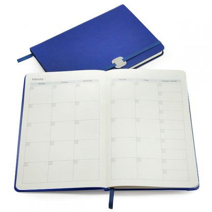 ORN0200 A5 Hard Cover Notebook with Metal Plate