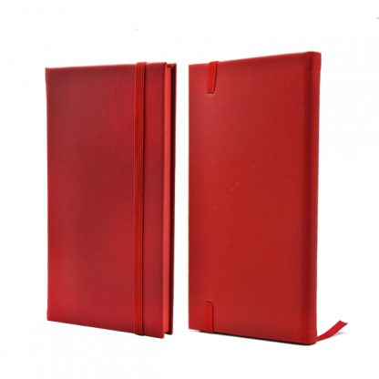ORN0203 A6 Hard Cover Notebook - Red