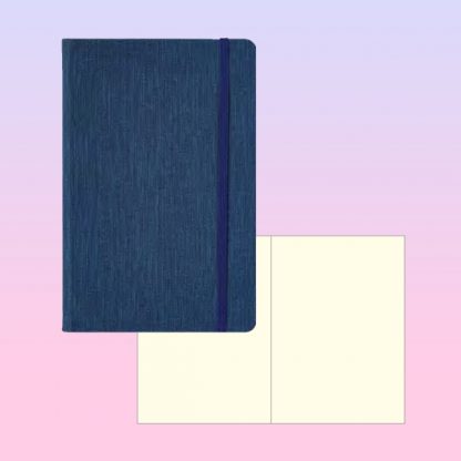 ORN0247 Slim Moto Note Book with Blank Pages – A5 Textured PU Cover