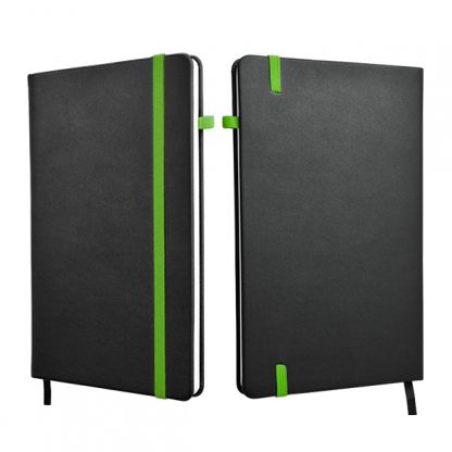 ORN0258 A5 Hard Cover Notebook - Green