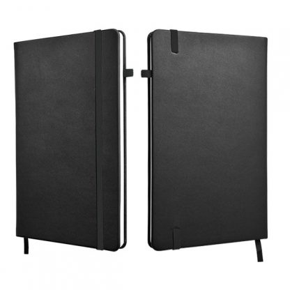 ORN0258 A5 Hard Cover Notebook - Black