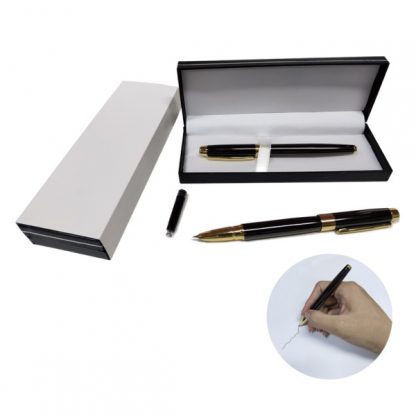 PEN0566 Metal Fountain Pen with Gold Clip