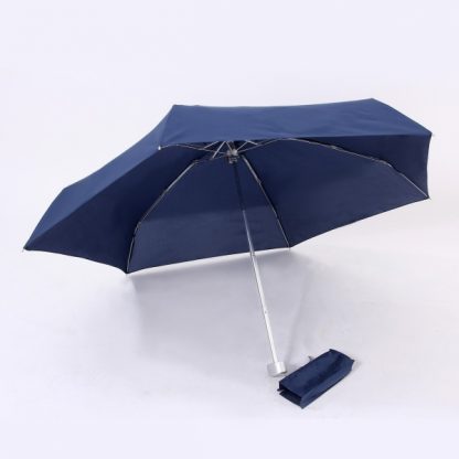 UMB0053 21″ Slim Foldable Umbrella - Navy