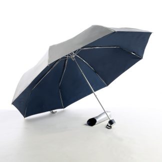 UMB0068 – 21″ 3 Fold Windproof Umbrella - Navy