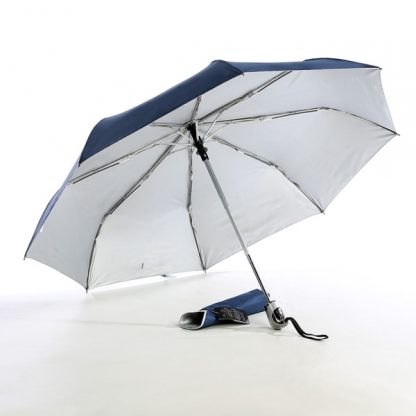 UMB0069 - 21" Auto Open and Close Foldable UV Umbrella - Navy