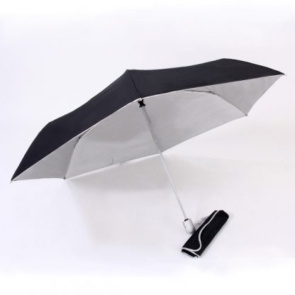 UMB0097 – 21″ Auto Open and Close Foldable UV Umbrella - Black