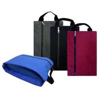 BG0846 Melange Nylon Shoe Bag