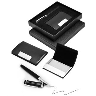 GFT0106 Card Holder & Metal Pen Set