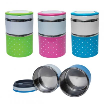 LSP0496 Airtight Lunch Box with Two Compartmentsx