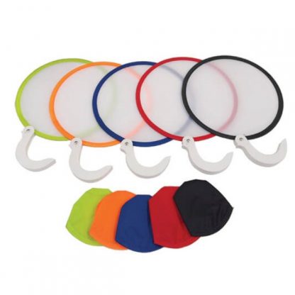 LSP0506 Two Tone Foldable Fan with Handle