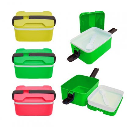 LSP0569 Two Tier Lunch Box with Spoon