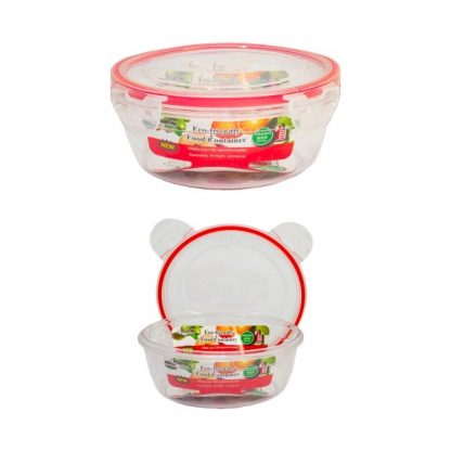 LSP0571 Round Lunch Box with Safety Lock