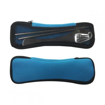 LSP0576 Cutlery Set in Neoprene Pouch