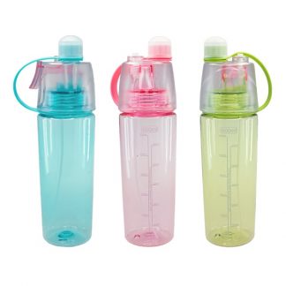 MGS0423 Mist Bottle with Leak-proof Silicone Cup and Spray - 600ml