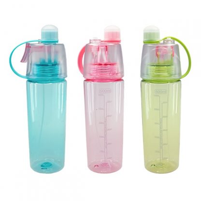 MGS0423 Mist Bottle with Leak-proof Silicone Cup and Spray - 600ml