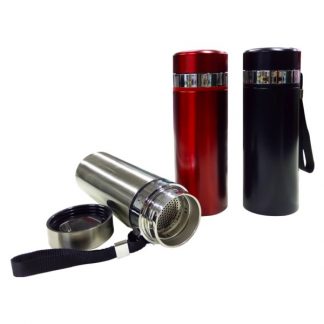 MGS0481 Stainless Steel Tumbler with Filter & Hand Strap - 300ml